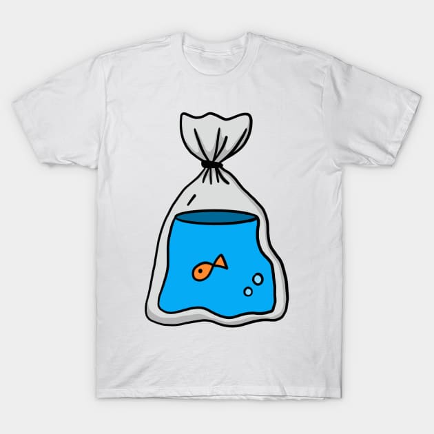 Fred the Fish T-Shirt by moonehrules